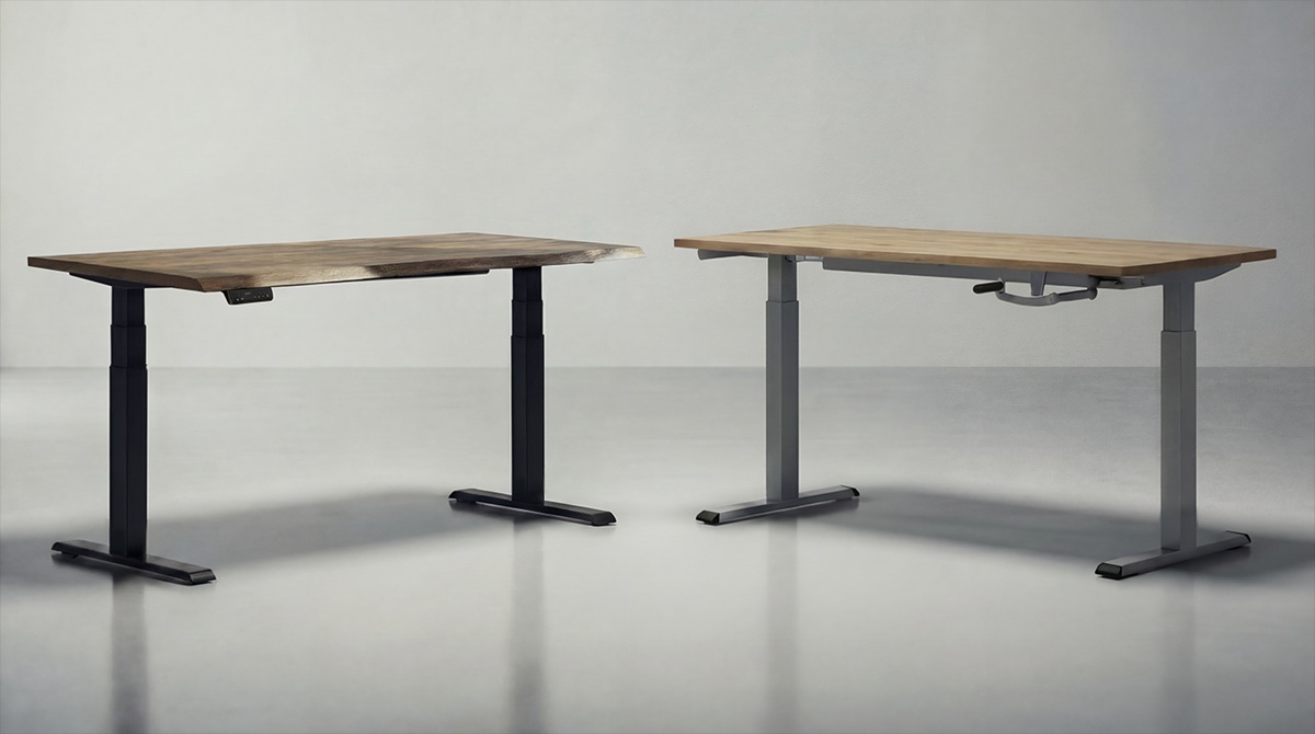 Elektrisch oder manuell höhenverstellbarer Schreibtisch: Was lohnt sich wirklich?