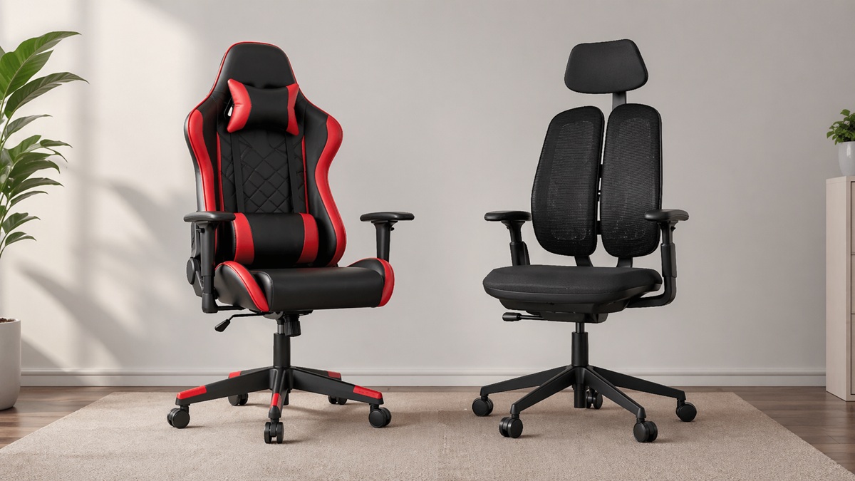 Gamingstuhl oder ergonomischer Bürostuhl: Was ist besser fürs Büro?