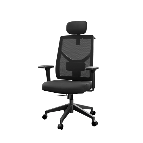 Ergonomischer Bürostuhl Liftor Focus, schwarz