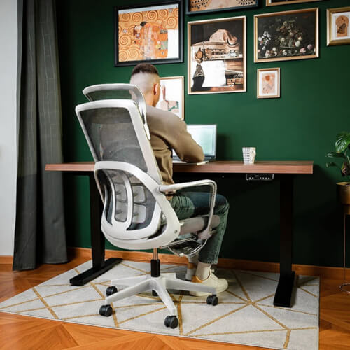 Ergonomischer Bürostuhl Liftor Orca, grau