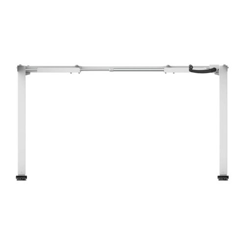 höhenverstellbarer schreibtisch weiss