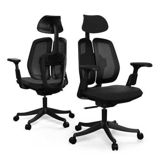 Liftor Active, schwarz (Textil + Meshgewebe)