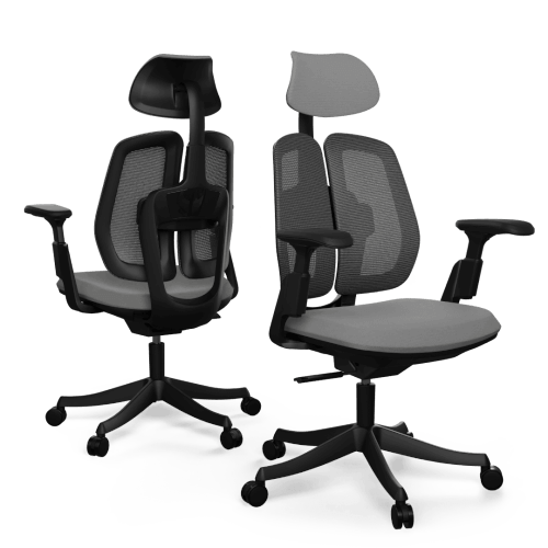 Liftor Active, grau (Textil + Meshgewebe)